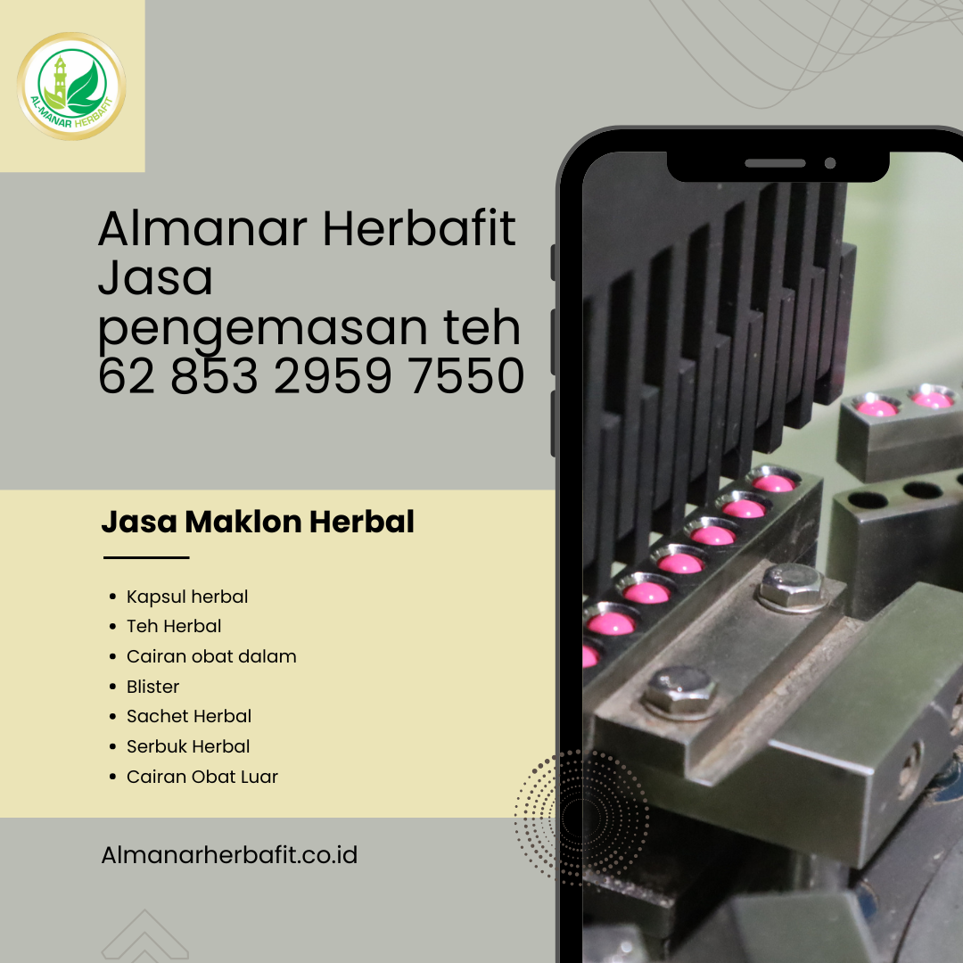 Almanar Herbafit Jasa pengemasan teh 62 853 2959 7550
