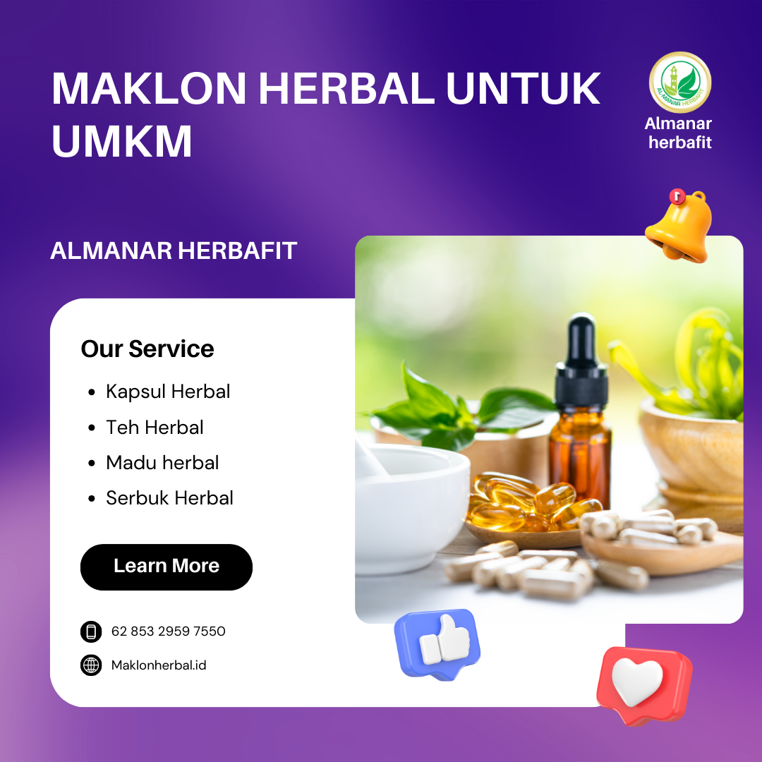 Maklon Produk Herbal Murah dan Mudah di Jogja - Produksi Aman Bersama Almanar Herbafit