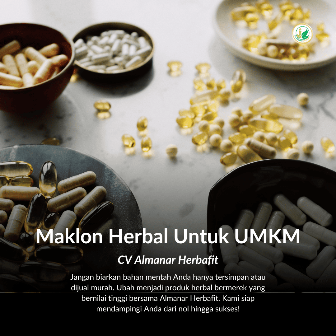 Produsen Herbal Untuk Umkm Almanar Herbafit 62 853 2959 7550