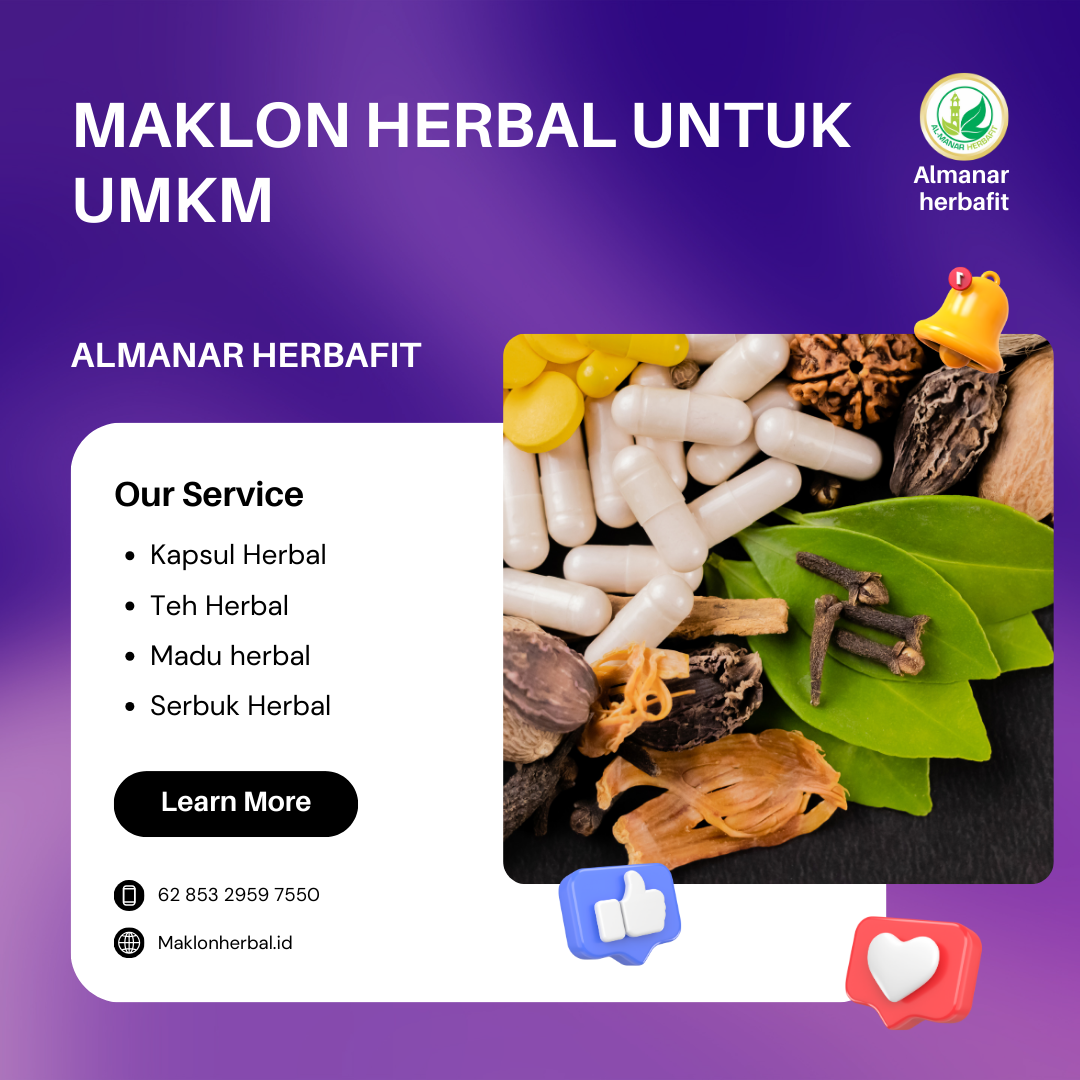 Solusi Produksi Herbal Profesional Berskala Nasional di Jogja Almanar Herbafit