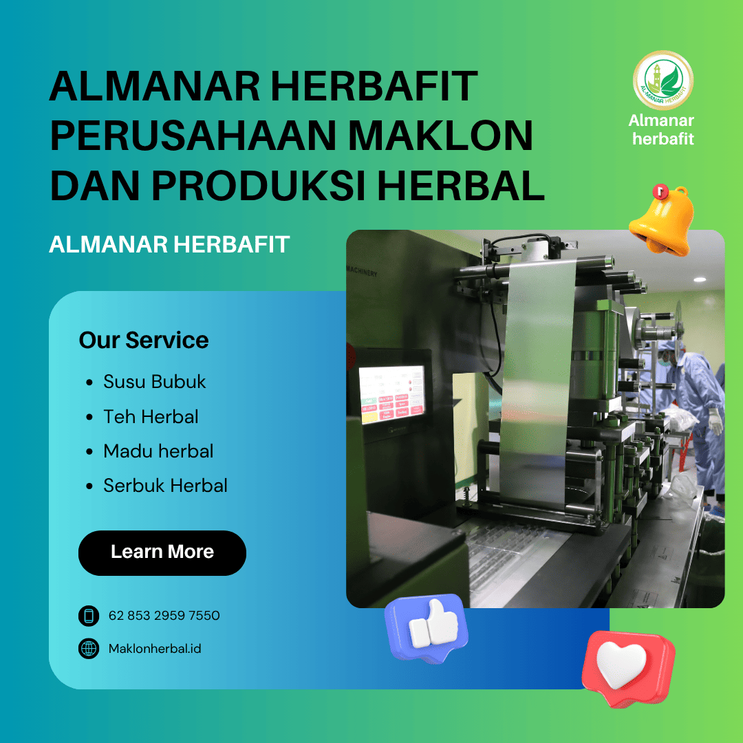 Membangun Bisnis Herbal Bersama Almanar Herbafit - Jasa Maklon Herbal Profesional di Indonesia