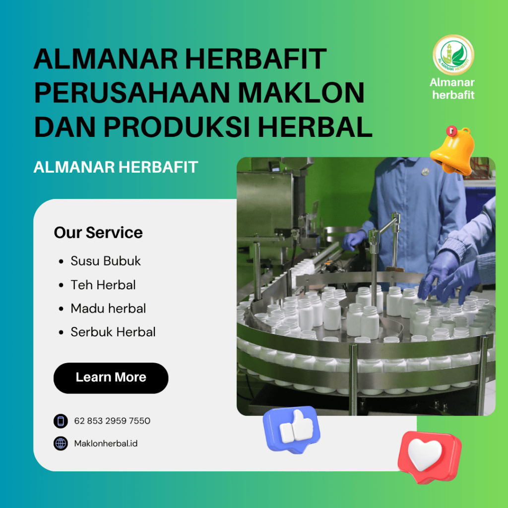 Almanar Herbafit Maklon Produk Herbal Untuk Umkm Terbaik 0853-2959-7550